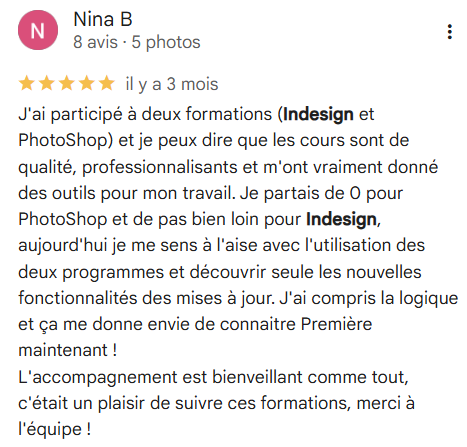 avis google graphisme